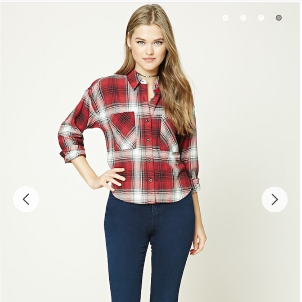 Flannel Plaid Shirt